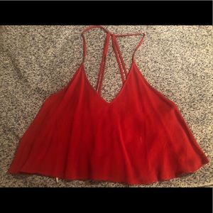 Cute crop tank. Size M.